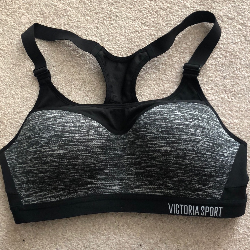 Victoria’s Secret Black and Gray Sports Bra